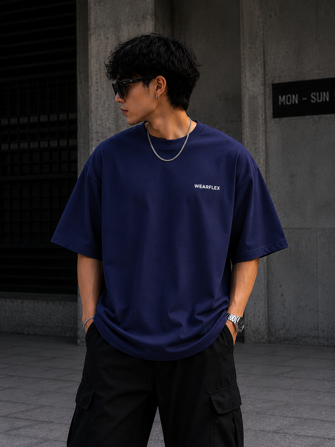 Wearflex “Wild Spider” Oversized Graphic T-Shirt – Dark Streetwear Edition