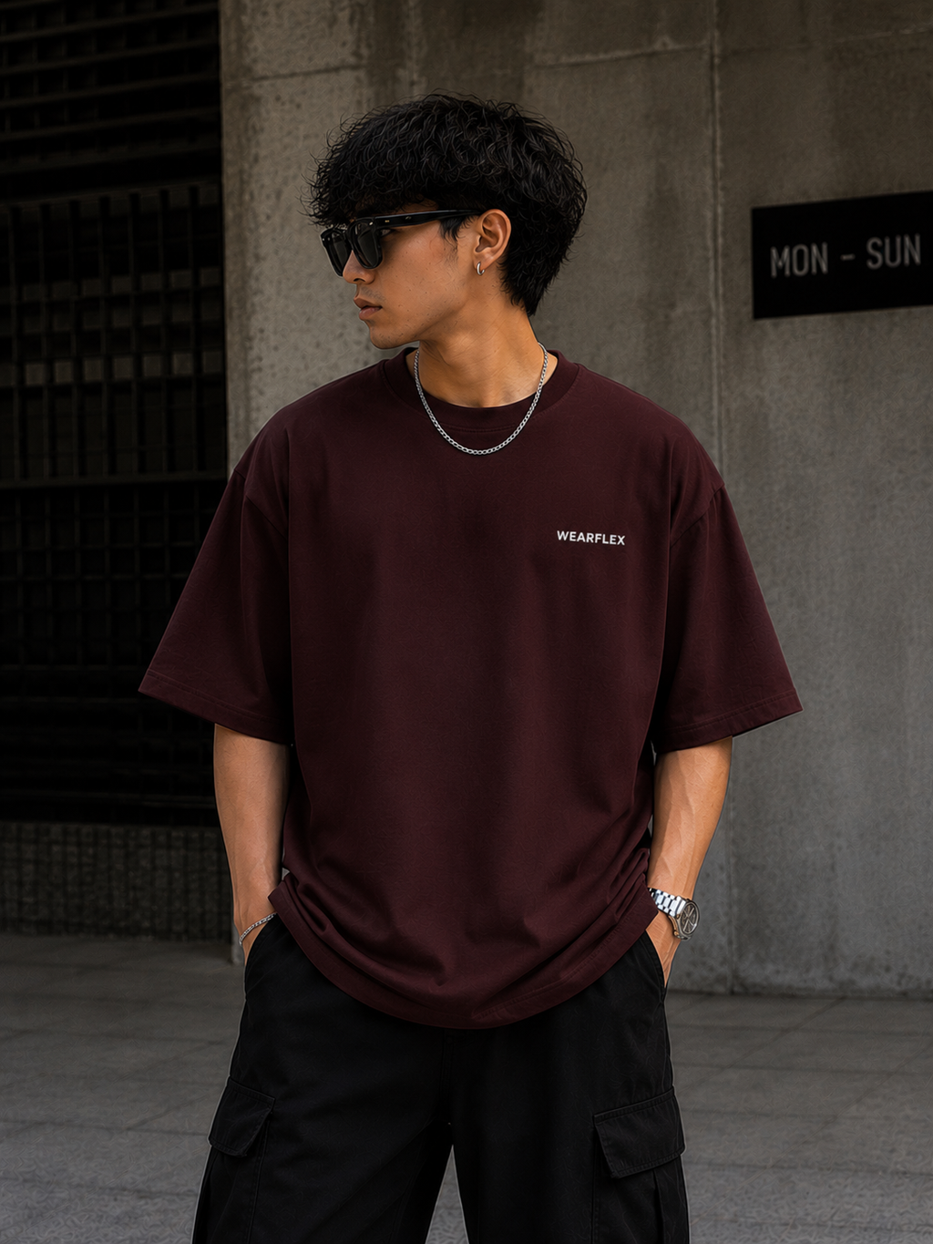 Wearflex “Wild Spider” Oversized Graphic T-Shirt – Dark Streetwear Edition