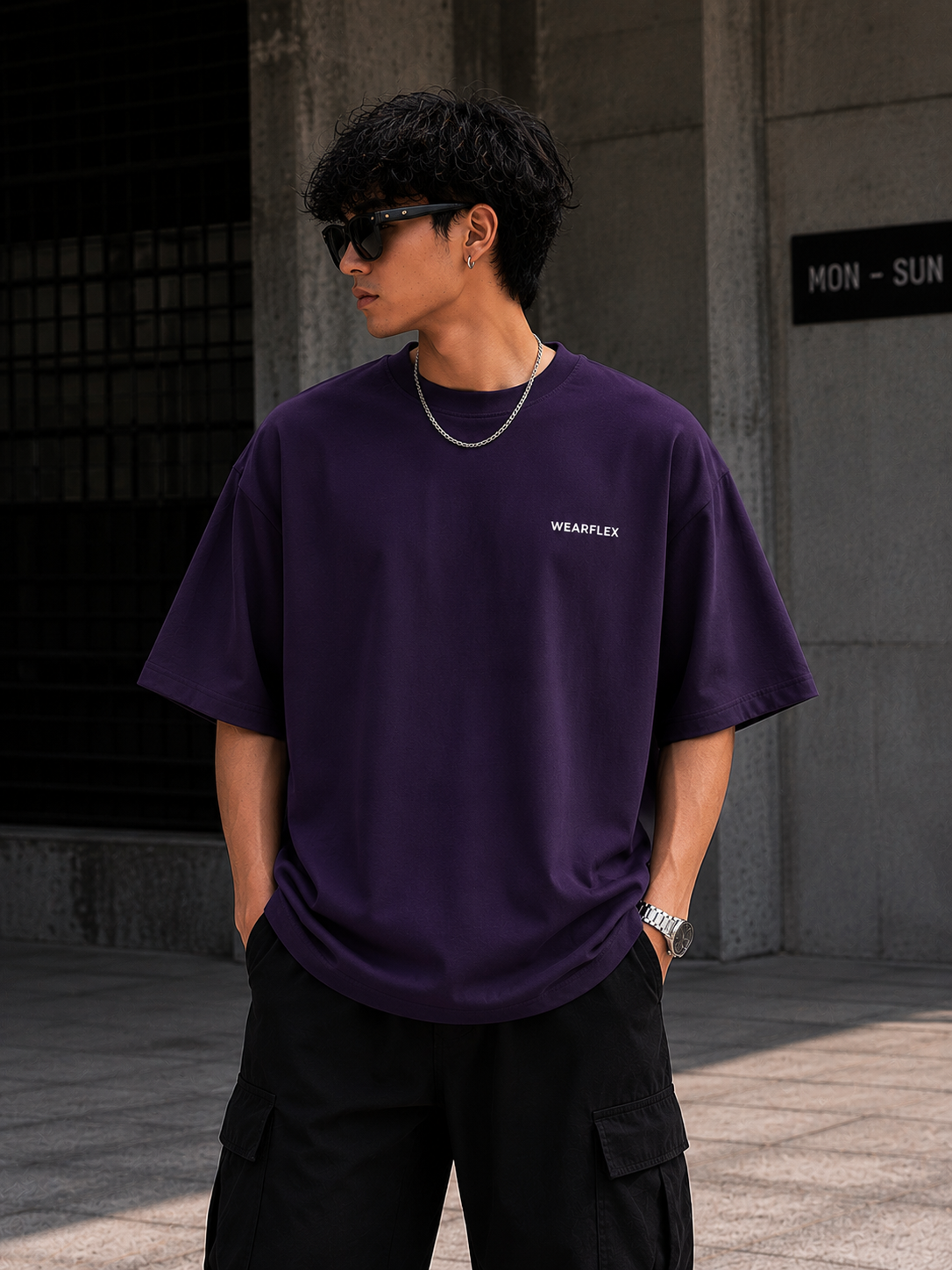 Wearflex “Wild Spider” Oversized Graphic T-Shirt – Dark Streetwear Edition