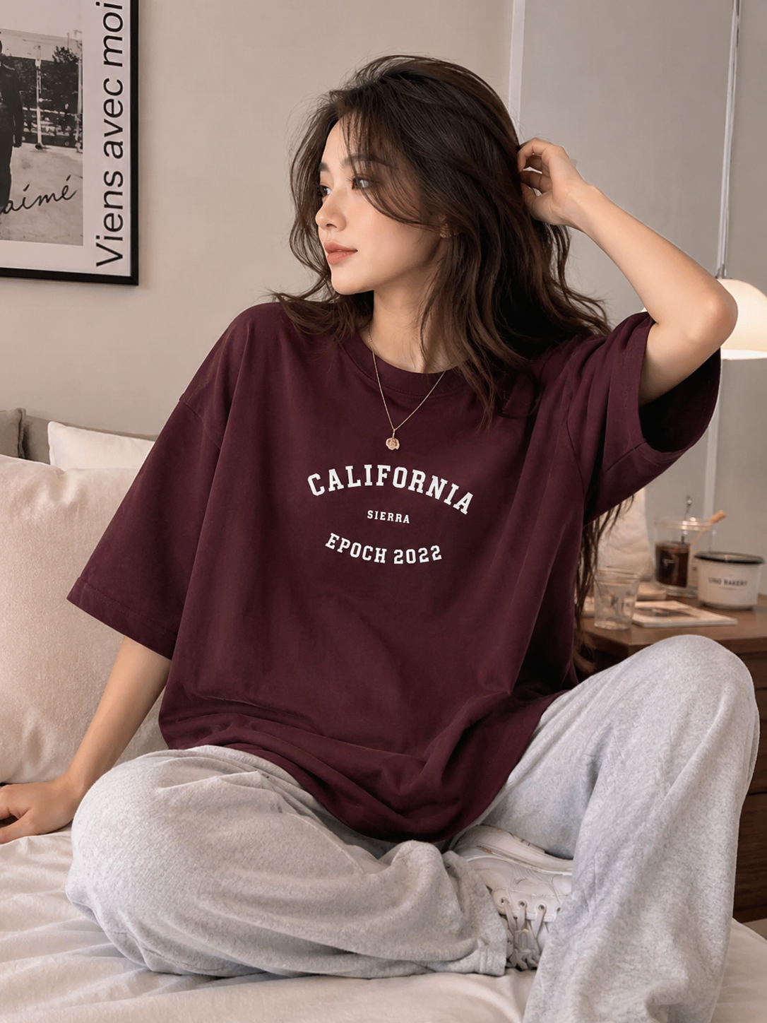 Wearflex California Epoch 2022 Oversized Tee – Premium Unisex Streetwear T-Shirt