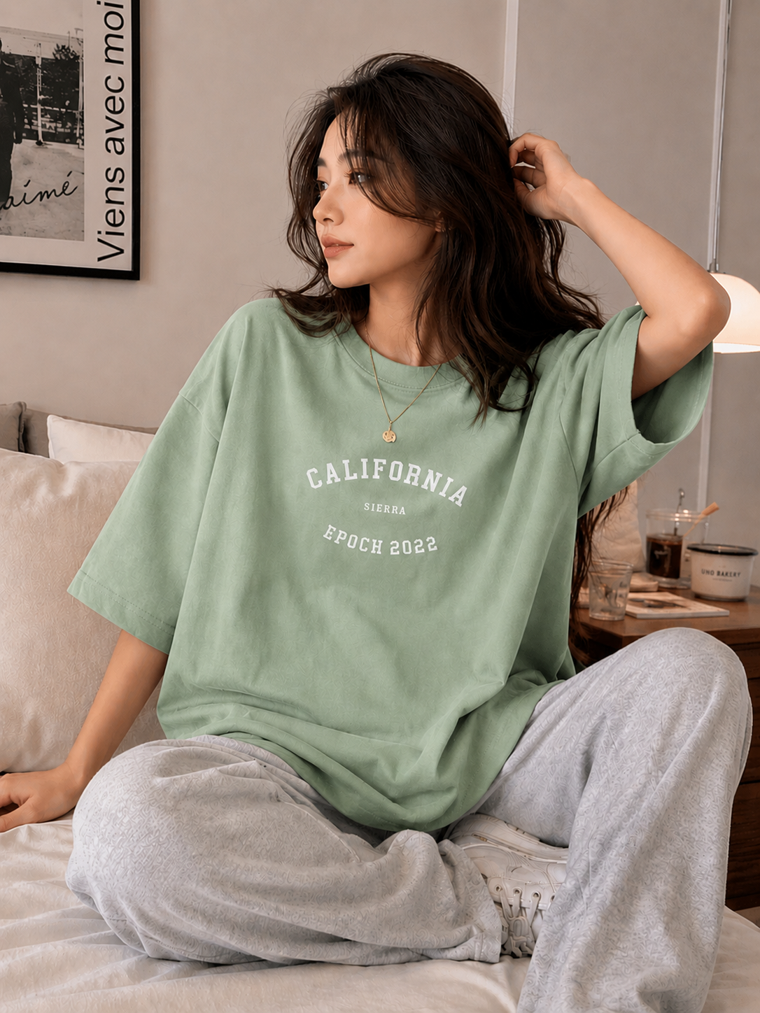 Wearflex California Epoch 2022 Oversized Tee – Premium Unisex Streetwear T-Shirt