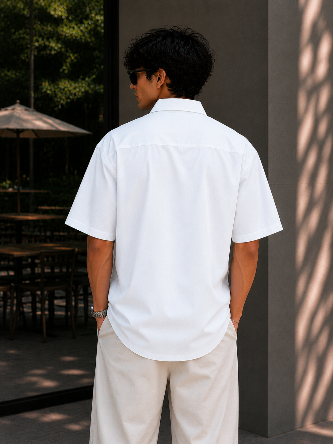 Wearflex Unisex Oversized Cotton Shirt – Premium Minimal Streetwear Essential