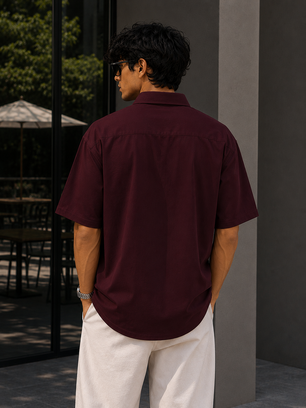 Wearflex Unisex Oversized Cotton Shirt – Premium Minimal Streetwear Essential