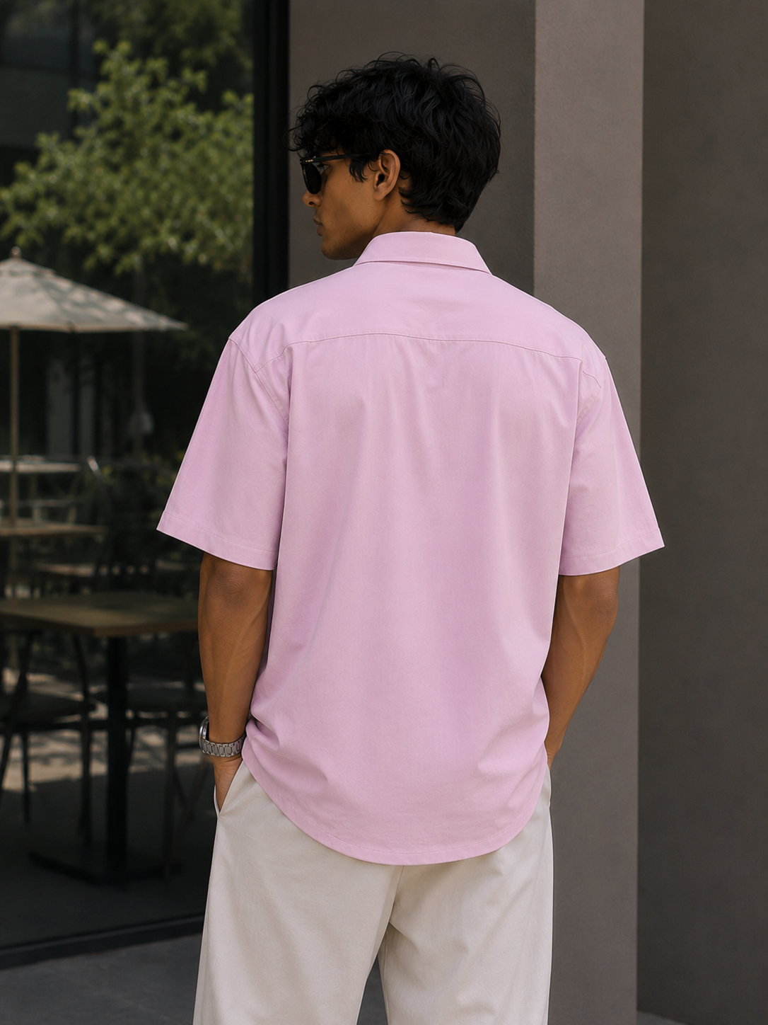Wearflex Unisex Oversized Cotton Shirt – Premium Minimal Streetwear Essential