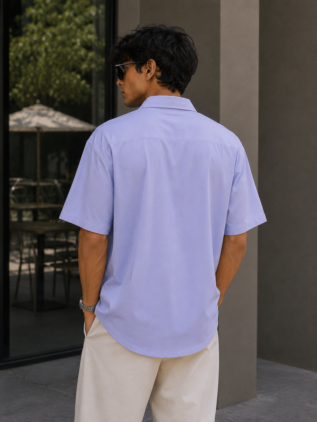 Wearflex Unisex Oversized Cotton Shirt – Premium Minimal Streetwear Essential