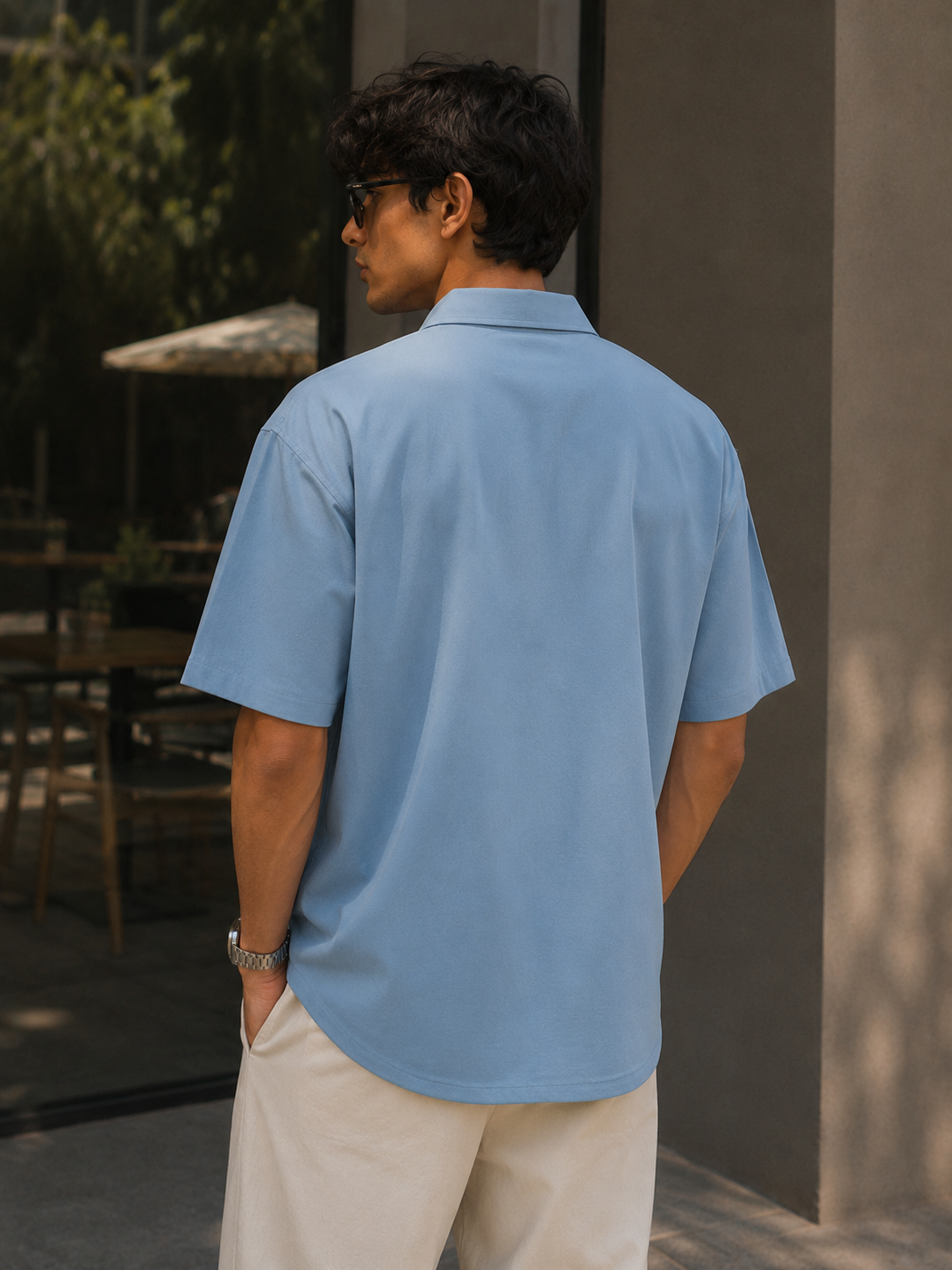 Wearflex Unisex Oversized Cotton Shirt – Premium Minimal Streetwear Essential