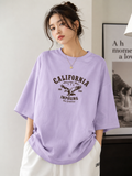 Wearflex California Oversized Tee – Premium Unisex Terry Streetwear T-Shirt