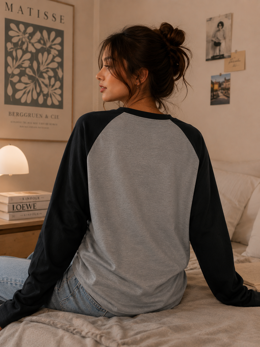 Wearflex “Passenger Princess” Unisex Raglan T-Shirt – Premium Aesthetic Full Sleeve Tee