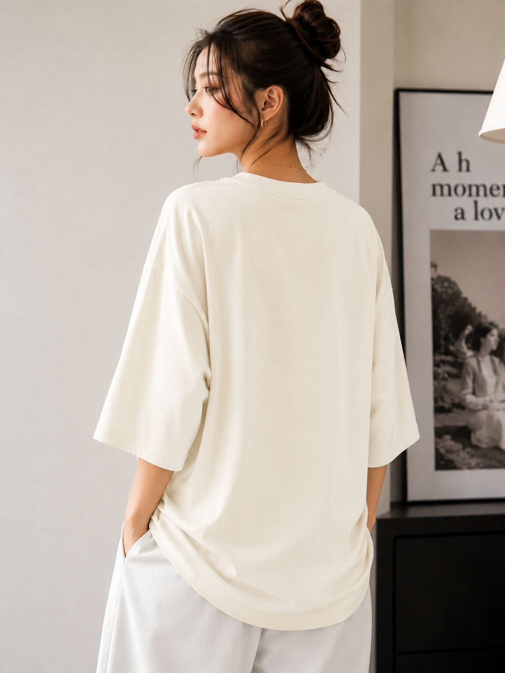 Wearflex California Oversized Tee – Premium Unisex Terry Streetwear T-Shirt