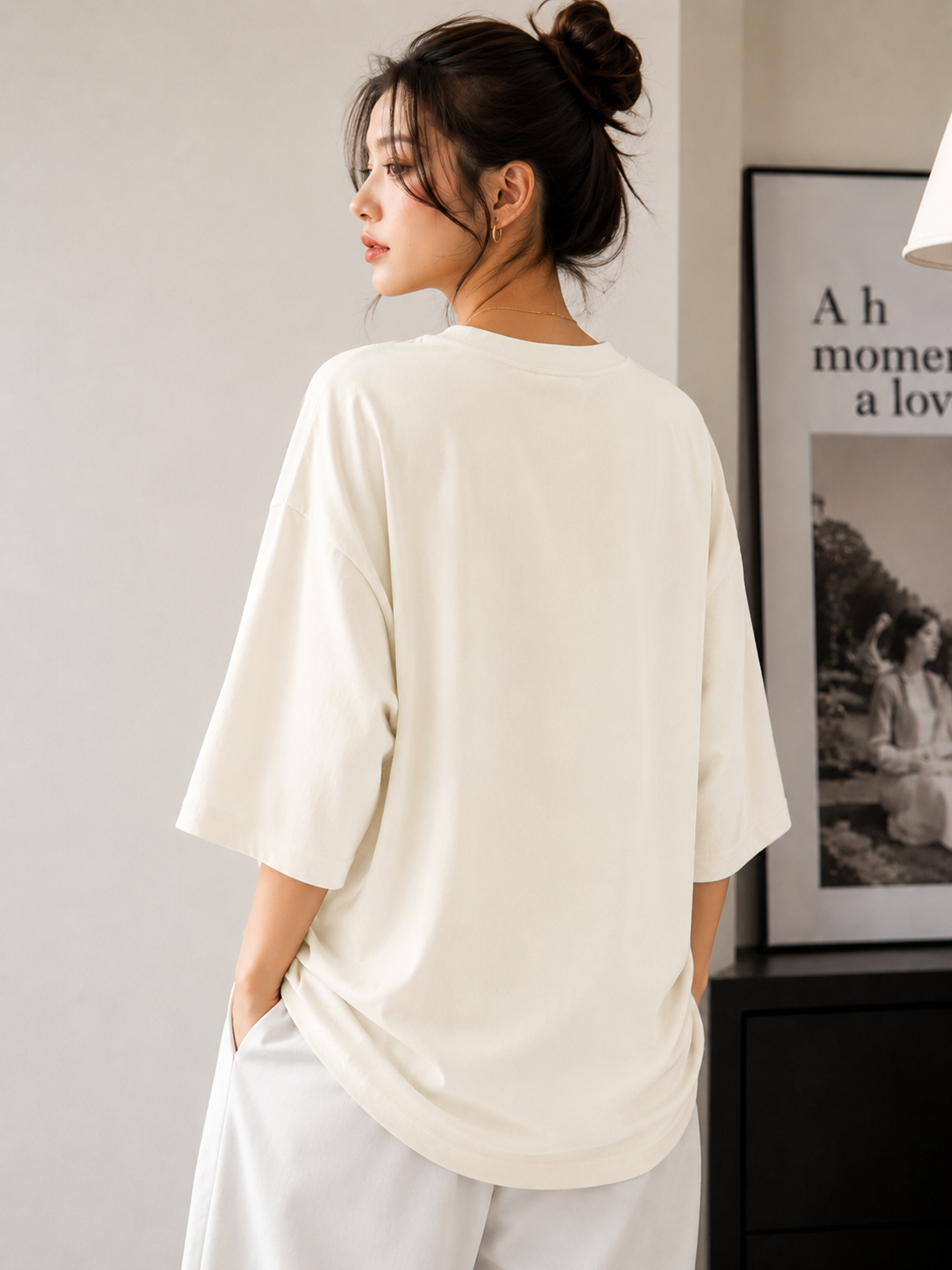 Wearflex California Oversized Tee – Premium Unisex Terry Streetwear T-Shirt
