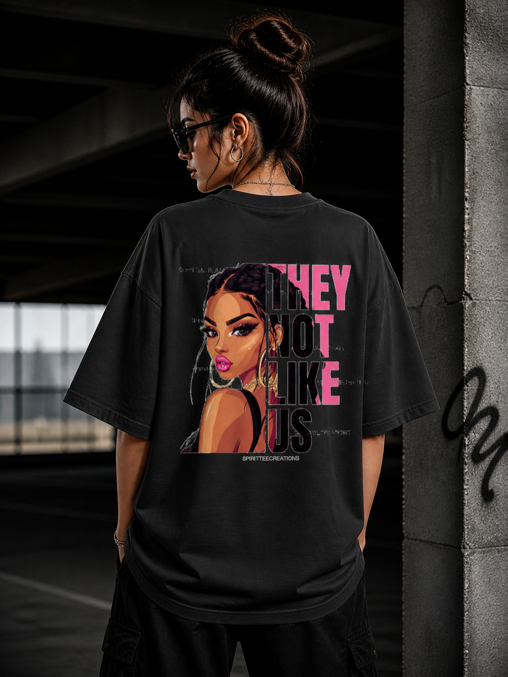 WearFlex Oversized T-Shirt – Loose Fit Essentials | Women’s Streetwear (5 Colors)