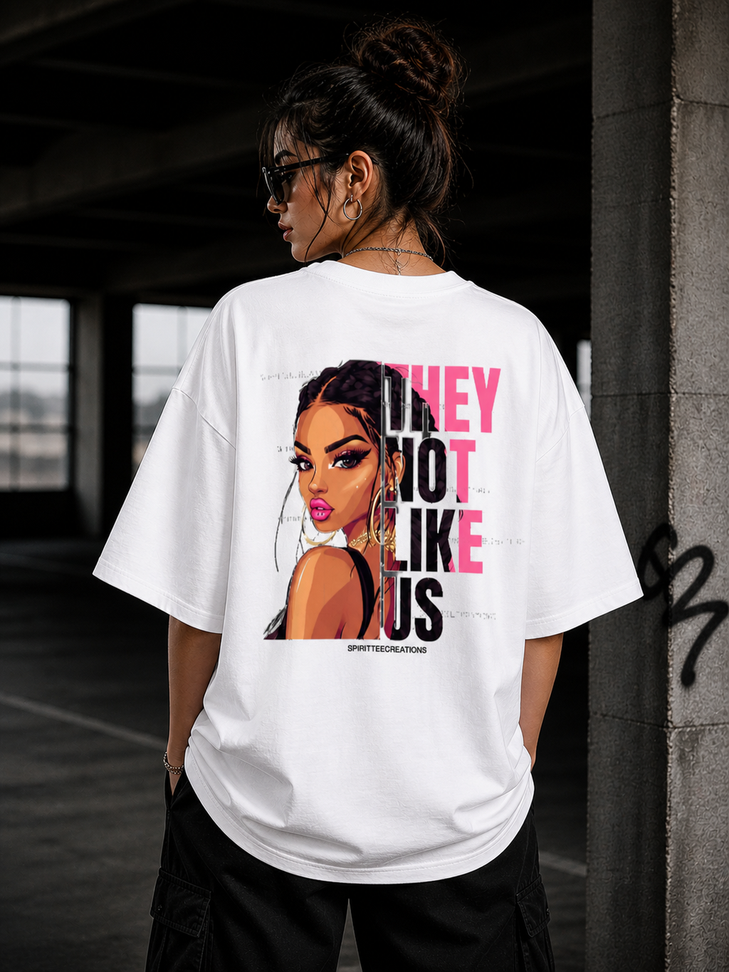 WearFlex Oversized T-Shirt – Loose Fit Essentials | Women’s Streetwear (5 Colors)
