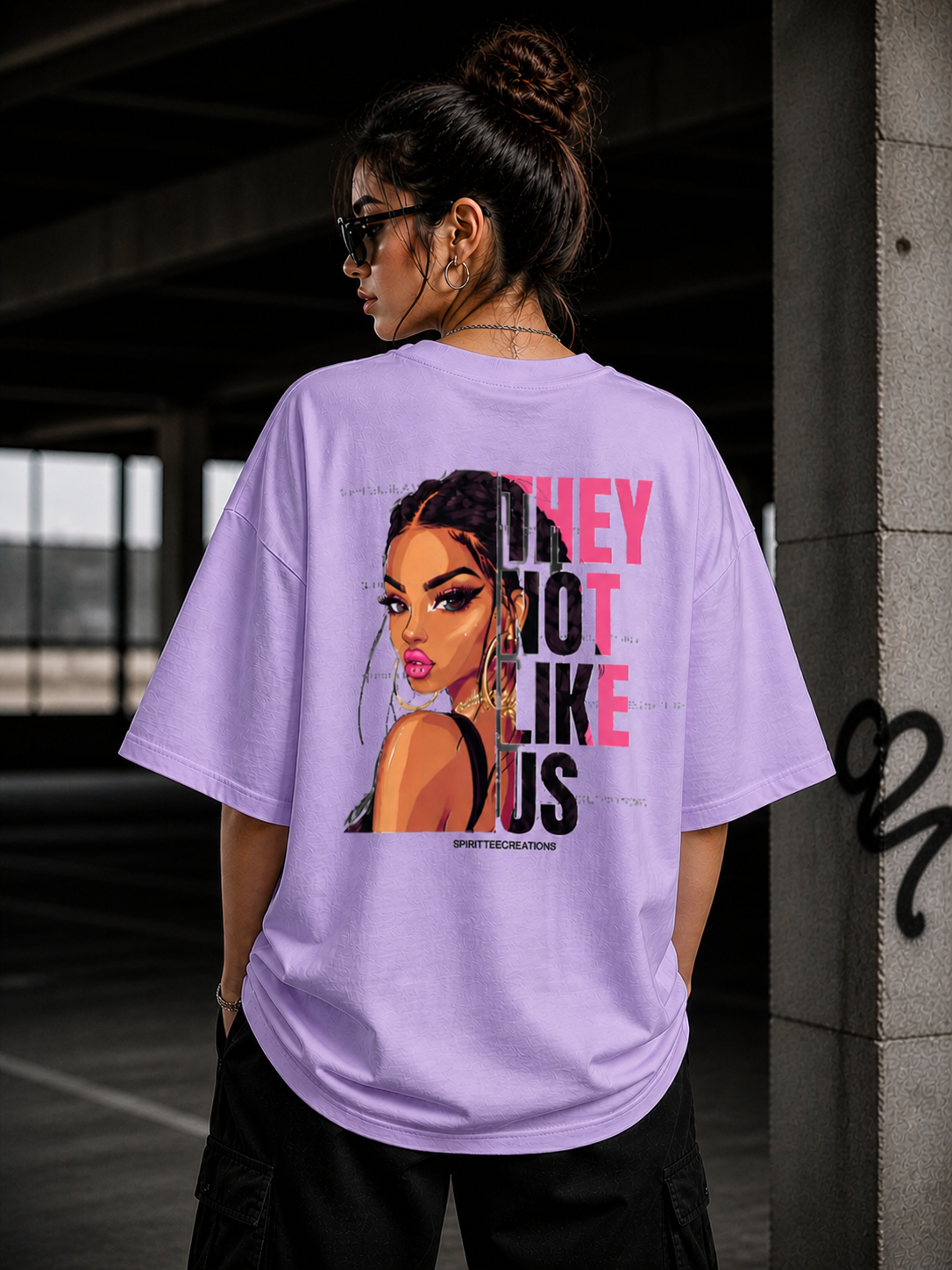 WearFlex Oversized T-Shirt – Loose Fit Essentials | Women’s Streetwear (5 Colors)