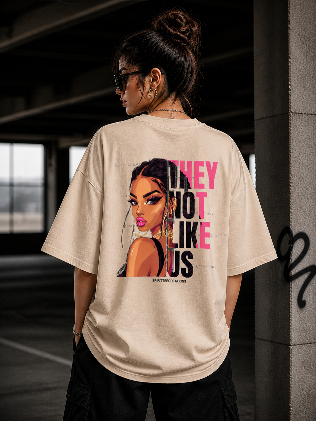 WearFlex Oversized T-Shirt – Loose Fit Essentials | Women’s Streetwear (5 Colors)