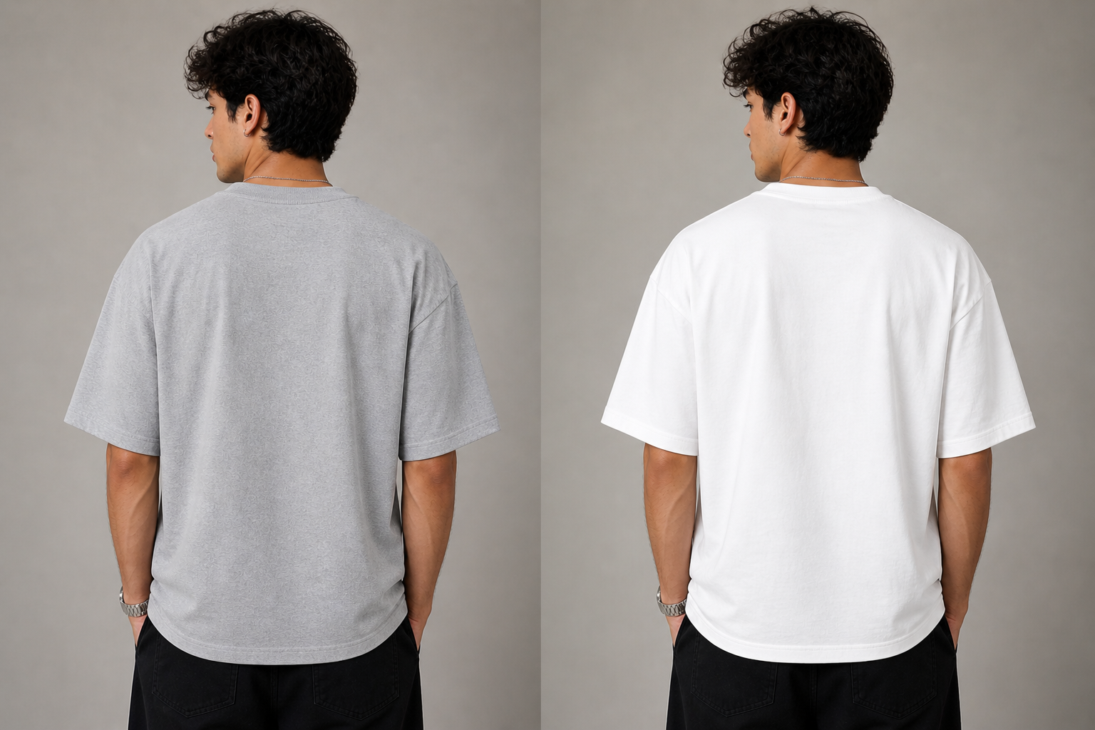 Minimal Logo Oversized T-Shirt – Premium Streetwear Fit