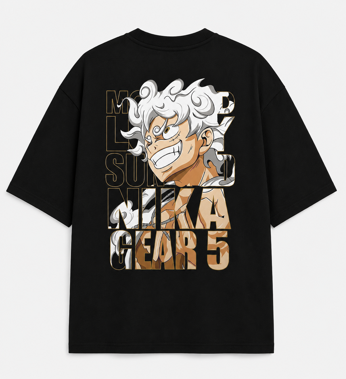 Gear 5 Oversized Anime T-Shirt – Premium Streetwear Fit