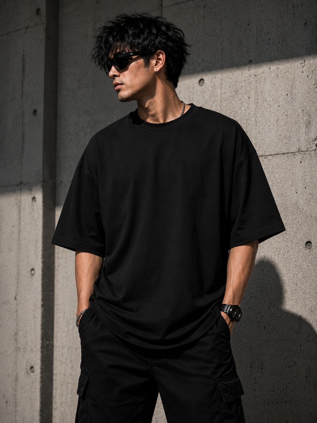 Sukuna Oversized Anime T-Shirt – Cursed Energy Edition