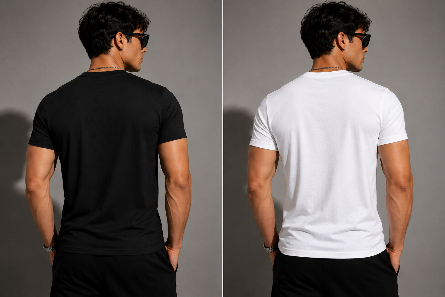 AWESOME Premium Fitted T-Shirt – Minimal Streetwear Edition