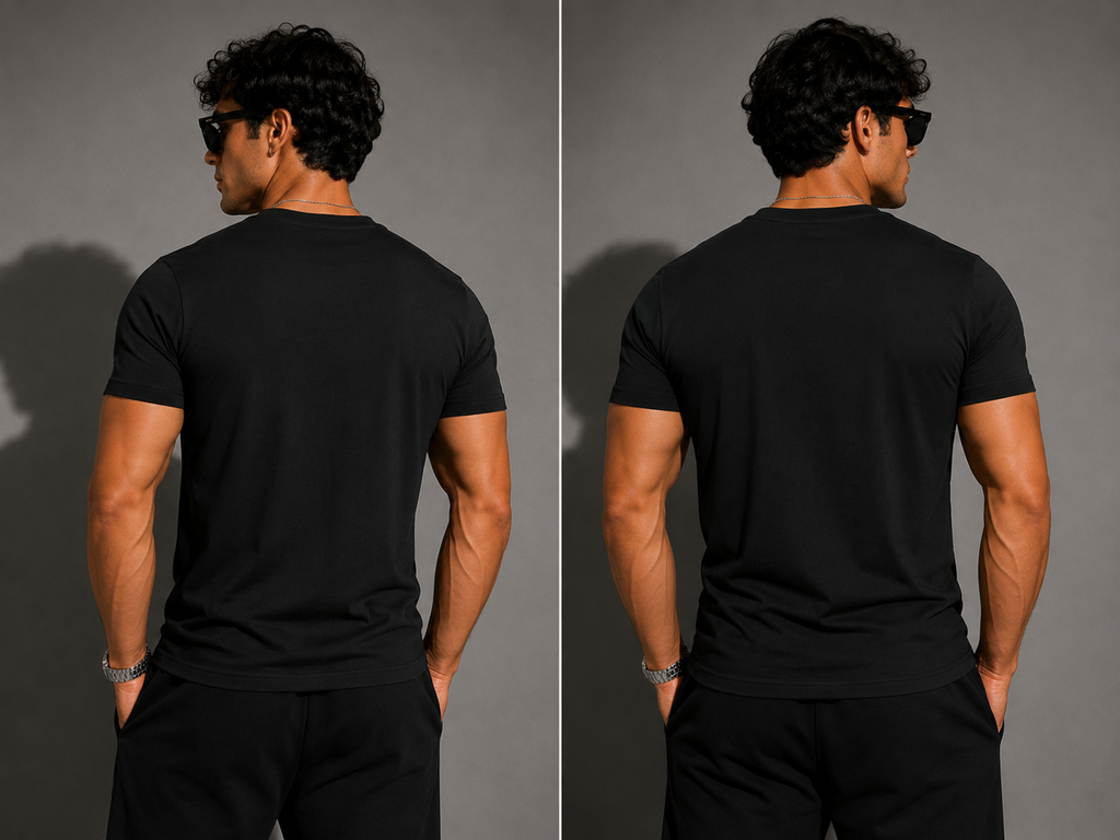90’s Kid Minimal Fitted T-Shirt – Retro Streetwear Edition