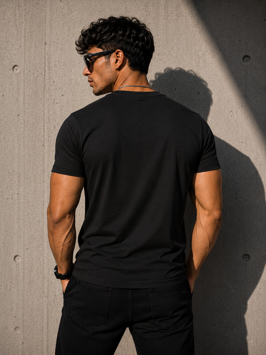 Money Grip Fitted T-Shirt – Black Edition