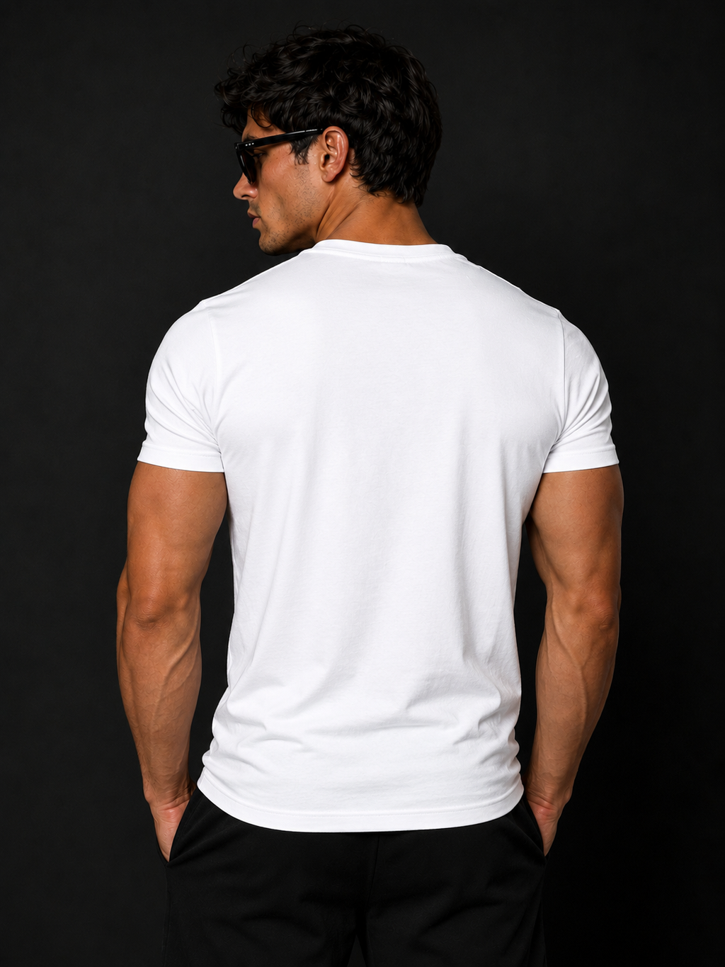 Shadow Guard Oversized Graphic T-Shirt – Premium Cotton Streetwear Tee