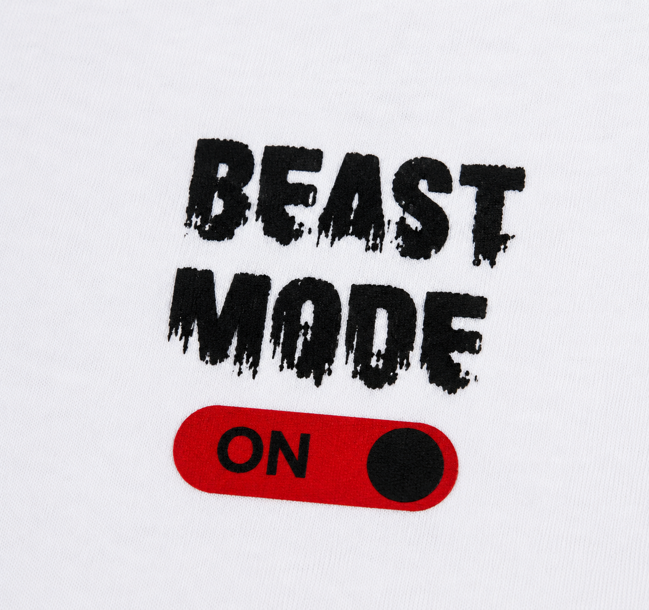 Beast Mode ON Graphic T-Shirt – Motivational Streetwear Tee