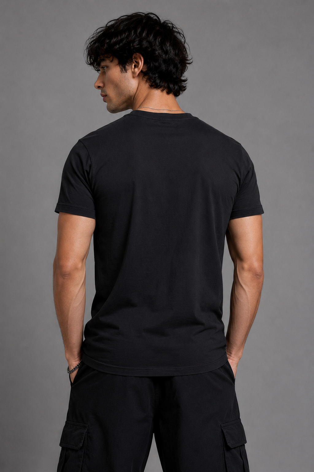 Life Is Beautiful Black Graphic T-Shirt