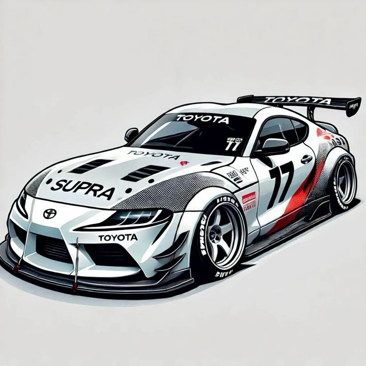 Toyota Supra Minimal Oversized T-Shirt – Clean JDM Streetwear Tee