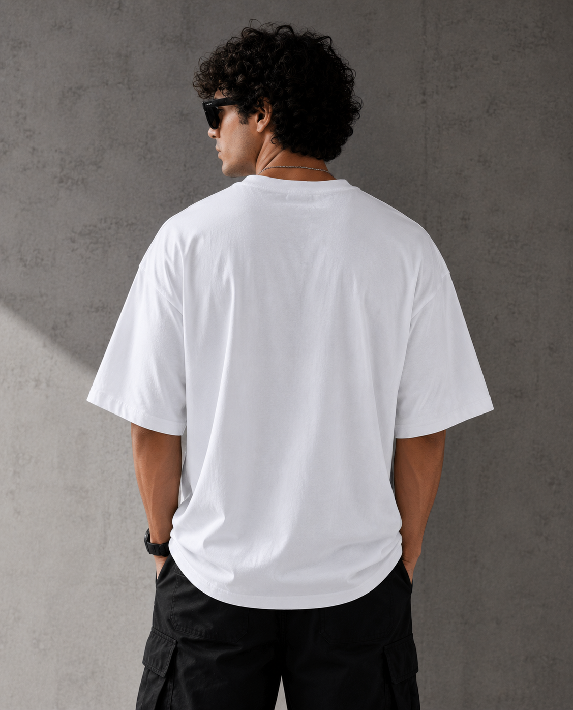 Open Your Eyes Oversized Graphic T-Shirt