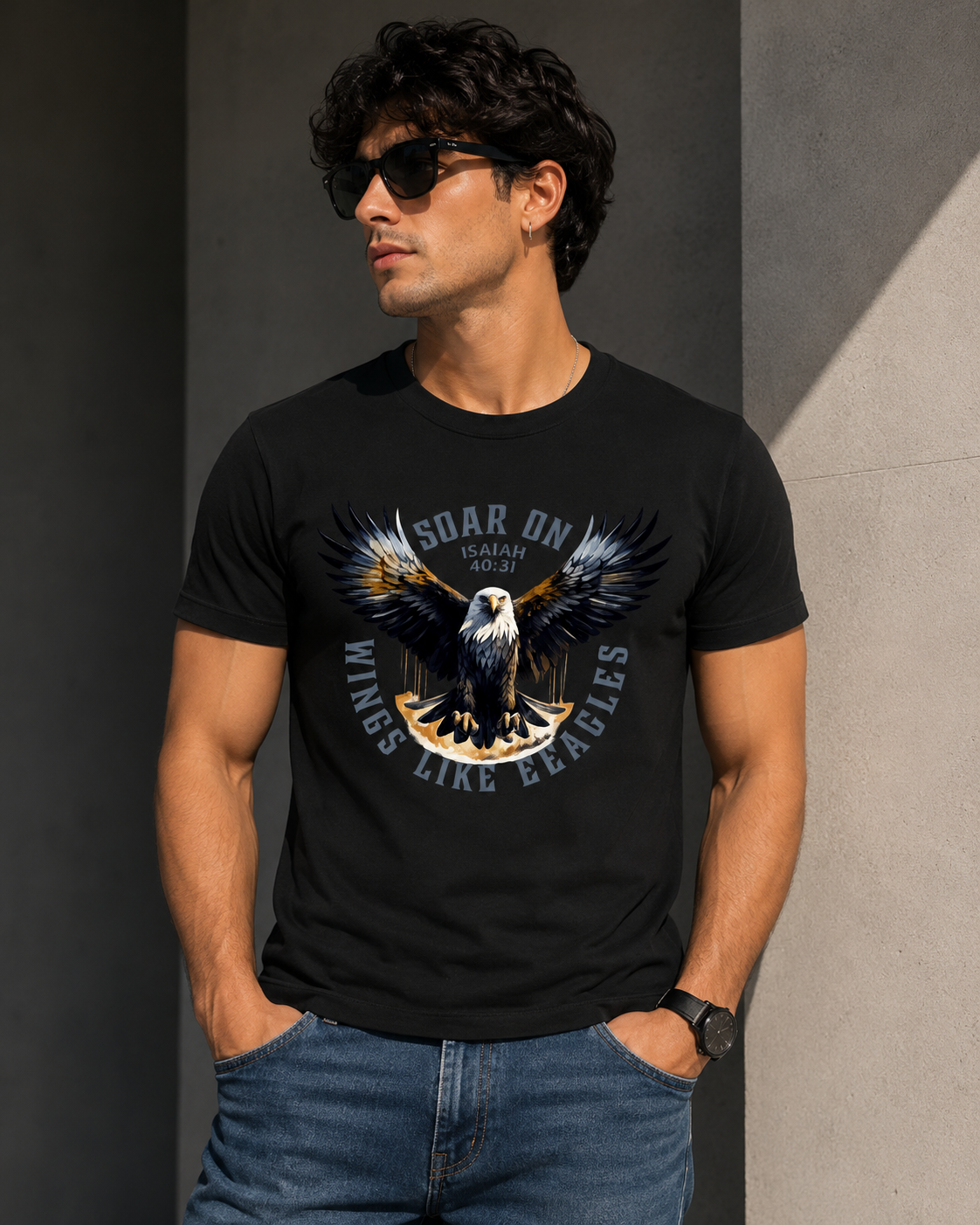 Soar On Eagle Graphic T-Shirt