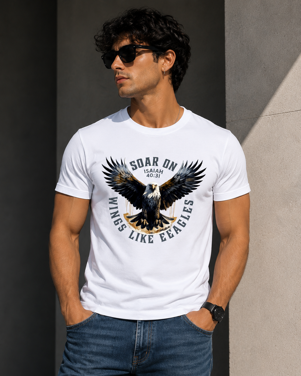 Soar On Eagle Graphic T-Shirt