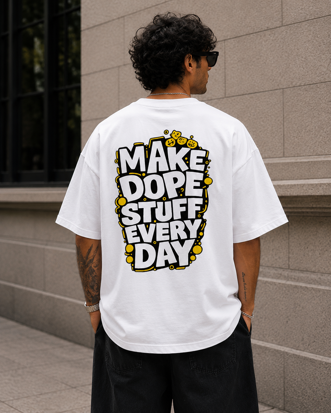 Make Dope Stuff Everyday Oversized T-Shirt