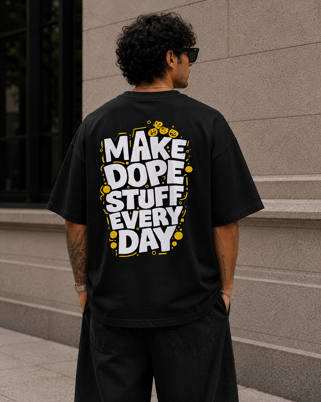 Make Dope Stuff Everyday Oversized T-Shirt