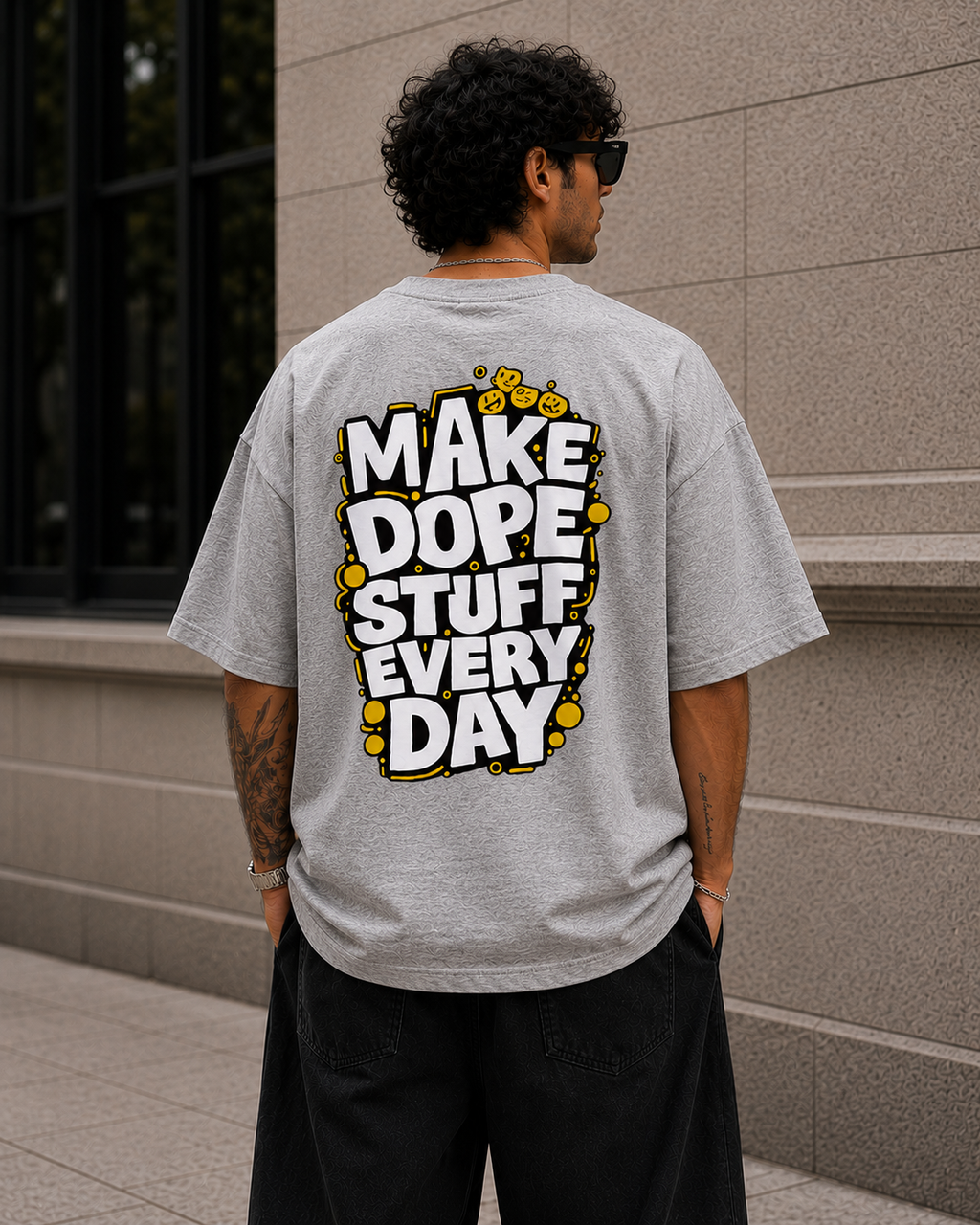 Make Dope Stuff Everyday Oversized T-Shirt