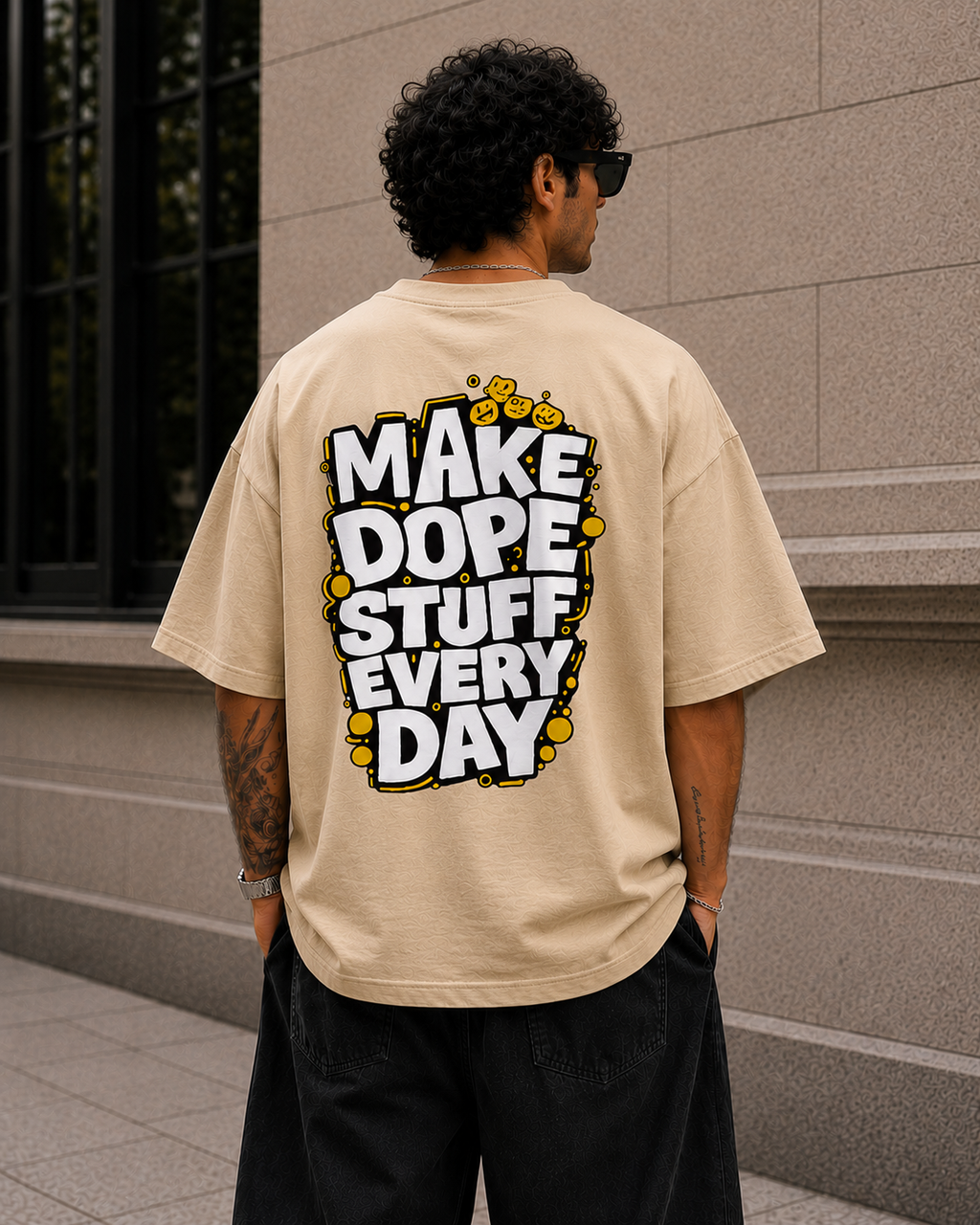 Make Dope Stuff Everyday Oversized T-Shirt