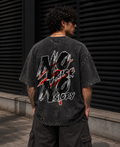 No Risk No Story Acid Wash Oversized T-Shirt