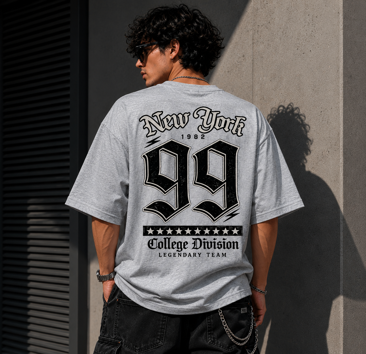 Wearflex New York 99 Oversized T-Shirt – Premium Unisex Streetwear Tee