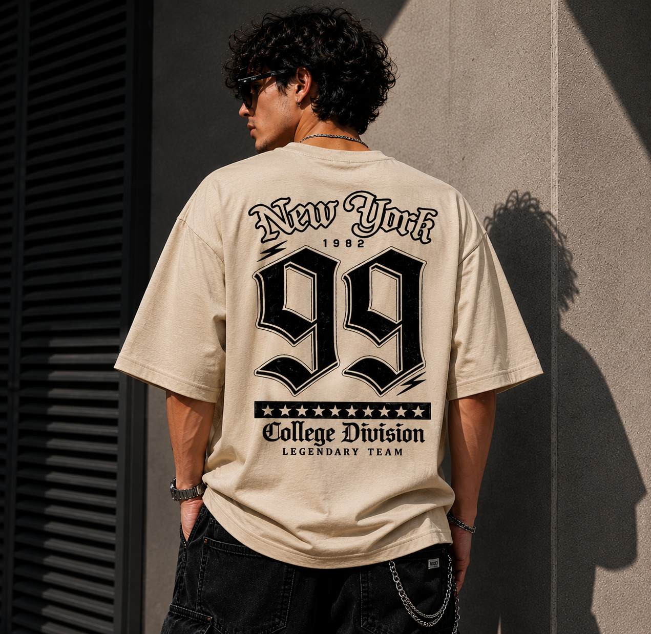 Wearflex New York 99 Oversized T-Shirt – Premium Unisex Streetwear Tee