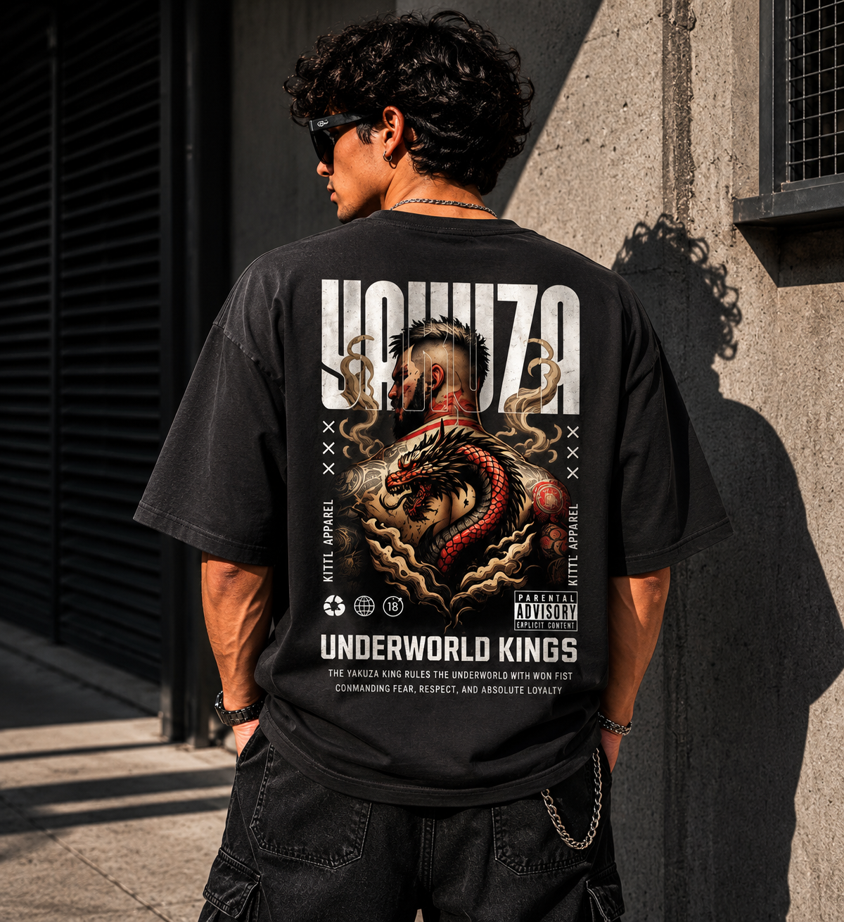 Yakuza Underworld Kings Oversized T-Shirt – Premium Unisex Streetwear Tee