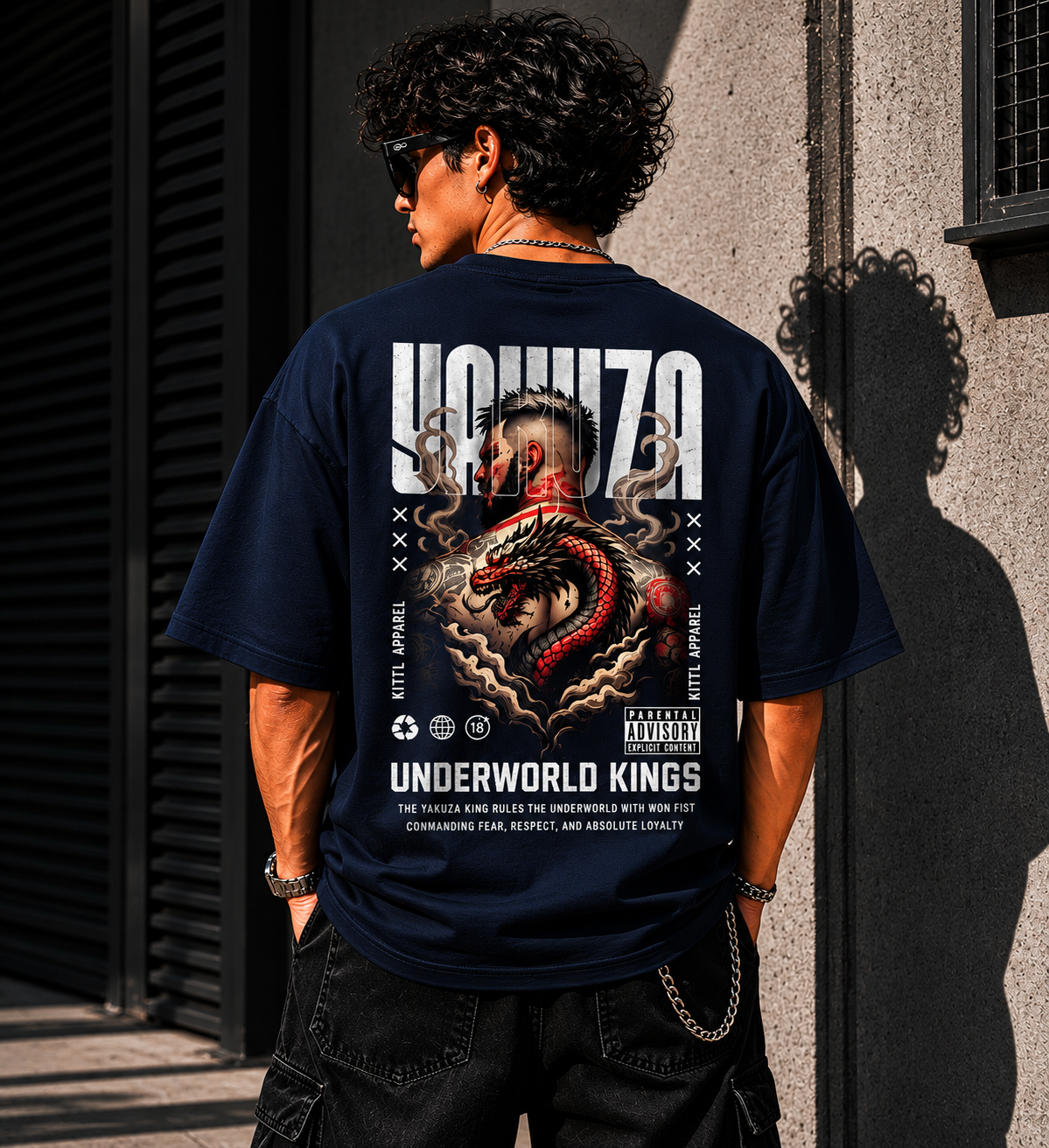 Yakuza Underworld Kings Oversized T-Shirt – Premium Unisex Streetwear Tee