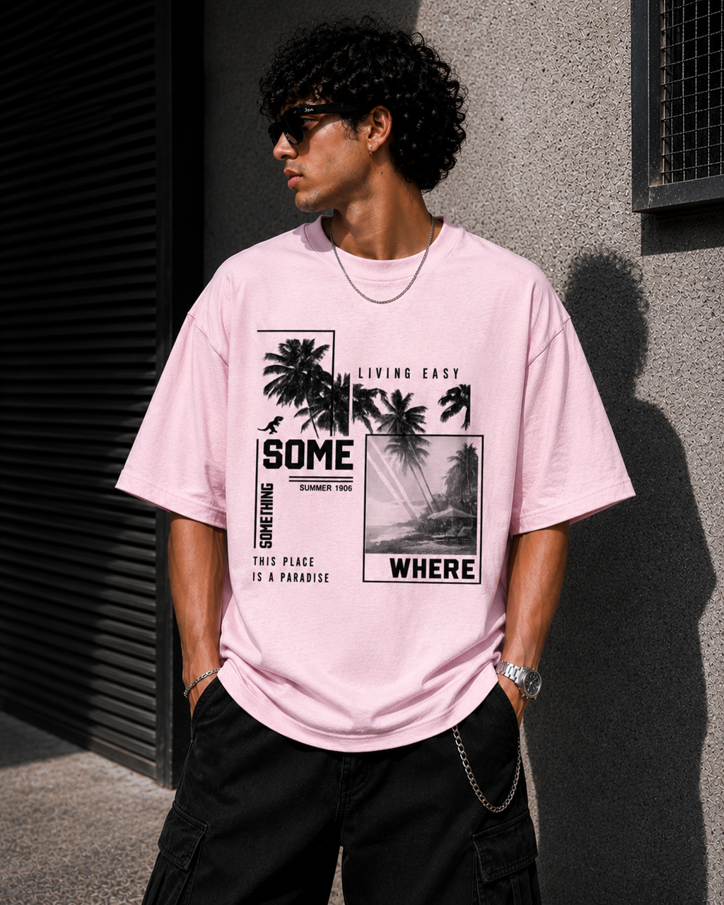 Living Easy Oversized T-Shirt – Premium Unisex Streetwear Tee