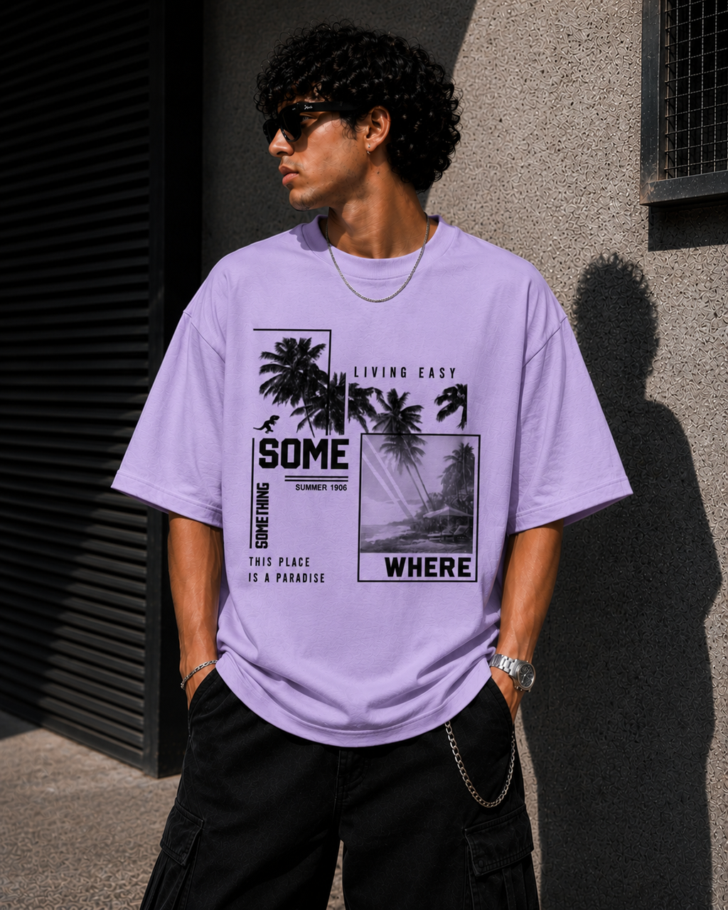 Living Easy Oversized T-Shirt – Premium Unisex Streetwear Tee