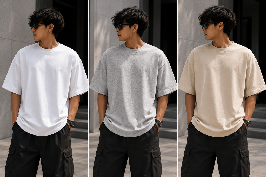 Life Update Oversized T-Shirt – Minimal Mood Streetwear Edition