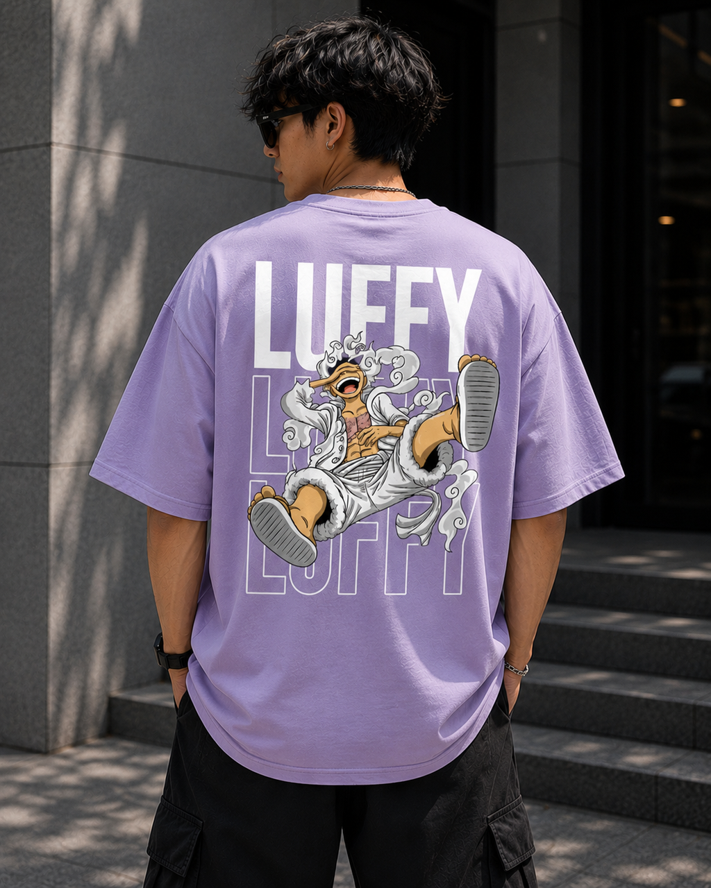 Wearflex Luffy Oversized T-Shirt – Anime Streetwear Edition