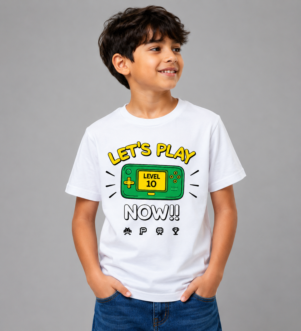 Wearflex Kids Let's Play T-Shirt – Gamer Edition