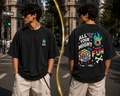 ALL YOUR MIGHT Oversized Graphic T-Shirt